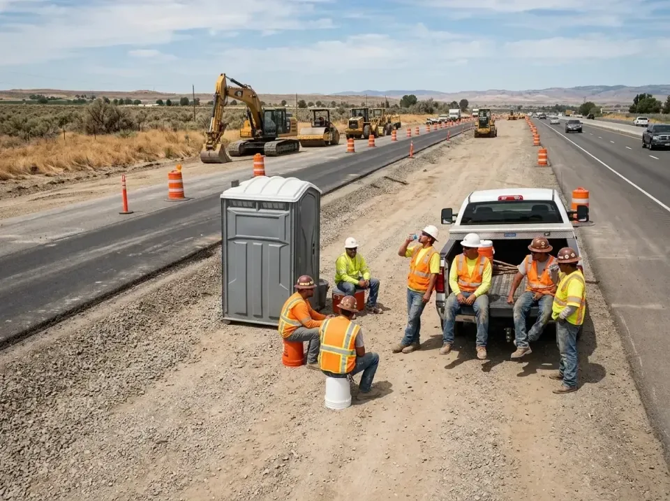 highway-road-construction-crew-007 — frequently asked questions, Porta Potty and Restroom Rentals in Lake Caroline, VA